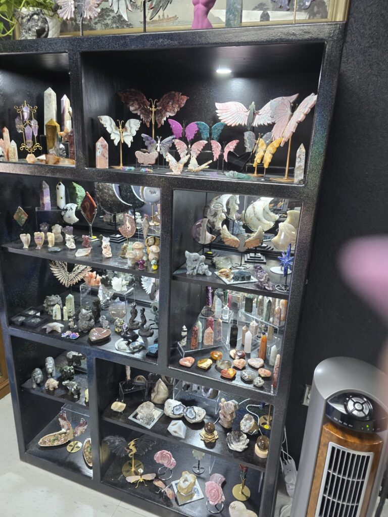 Crystals and gemstones